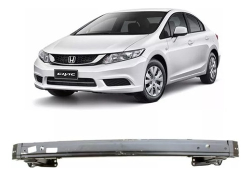 Alma Aço Interna Parachoque Dianteiro Honda New Civic 12/15