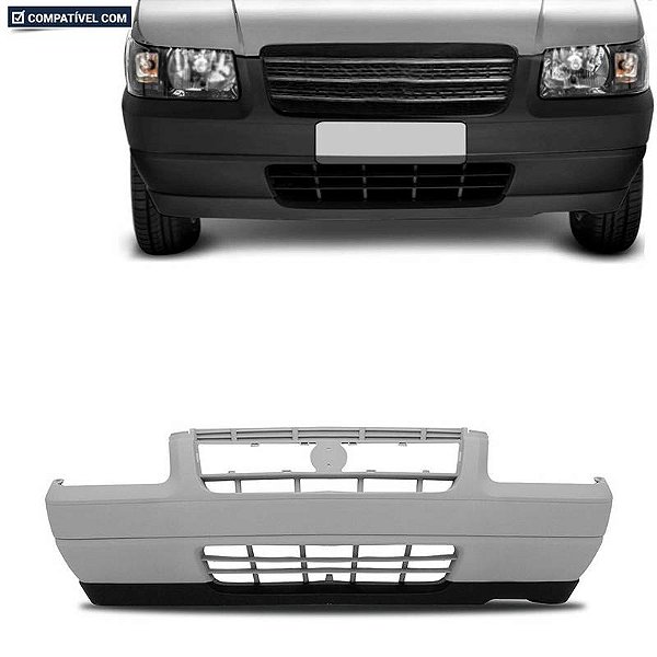 Parachoque Uno / Fiorino Restyling 04/05 Dianteiro Primer Parcial