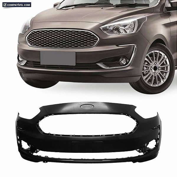 Parachoque Ka 19/... Dianteiro Preto Liso