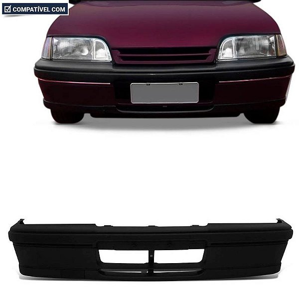 Parachoque Monza 91/96 Dianteiro Preto s/ Alma s/ F