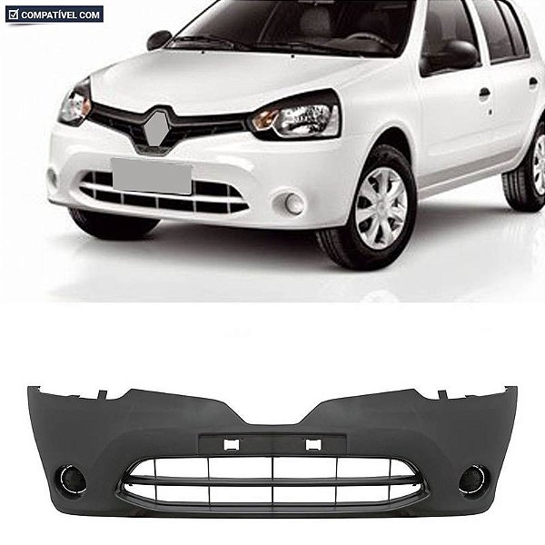 Parachoque Clio Mio 13/ 16 Dianteiro Preto Liso