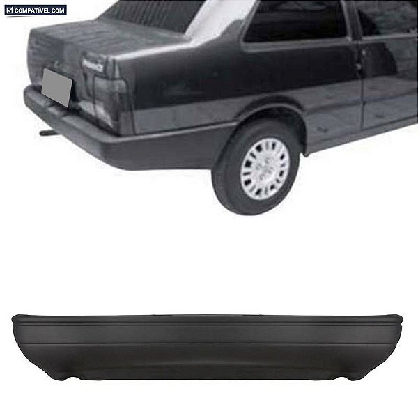 Parachoque Prêmio 84/98 Traseiro Preto Texturizado