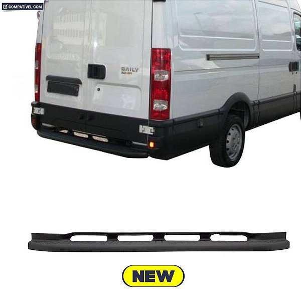 Parachoque Iveco 08/20 Traseiro  Preto Texturizado Centro