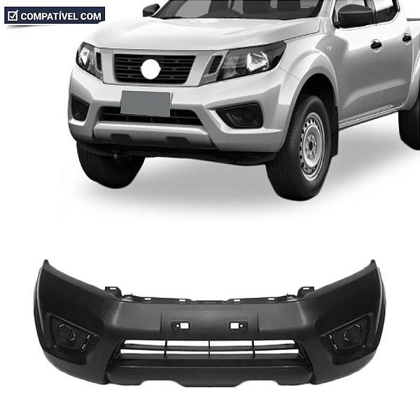 Parachoque Frontier 17/22 Dianteiro Preto Liso
