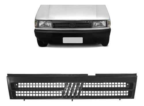 Grade UNO/PREMIO/ELBA/FIORINO 91/95 - (PRETA - C/FRISOS)