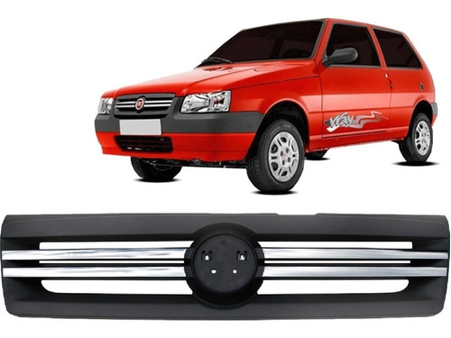 Grade UNO FIRE/FIORINO 09/13 (FRISO CROMADO)
