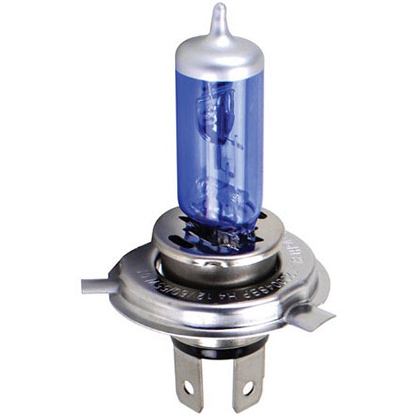 LÂMPADA HALOGENA SUPER BRANCA H4 24V 75/70W  P43T