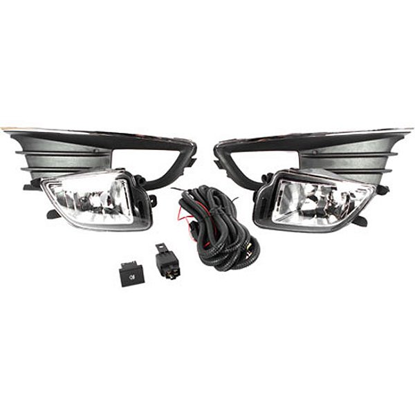Kit Gol/Voyage G6 2012 > Friso Cromado Botão Modelo Original