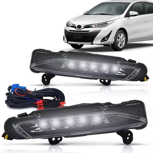 KIT LED DRL TOYOTA YARIS SEM PISCA