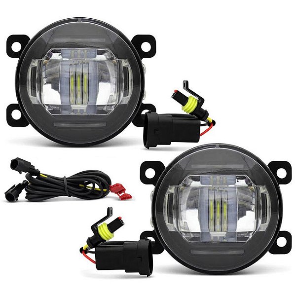KIT LED FAROL AUX. UNIVERSAL 3x3W 12V C/DRL 2x0,50W