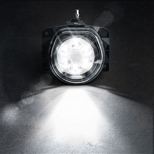 KIT LED FAROL AUXILIAR LINHA FIAT 12V 6W