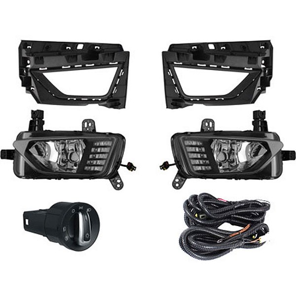 Kit Polo/Virtus 2017 > Botão Modelo Original (DRL + Pisca)