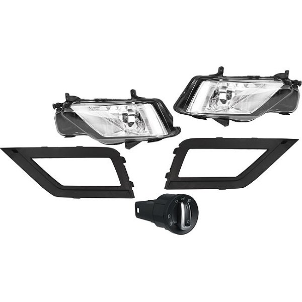 Kit Saveiro 2016 > / Gol G8 2019 > c/ Moldura Botão Modelo Original