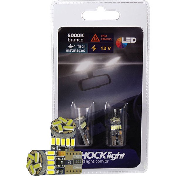 LED T10 - 15 SMD-4014 CANBUS