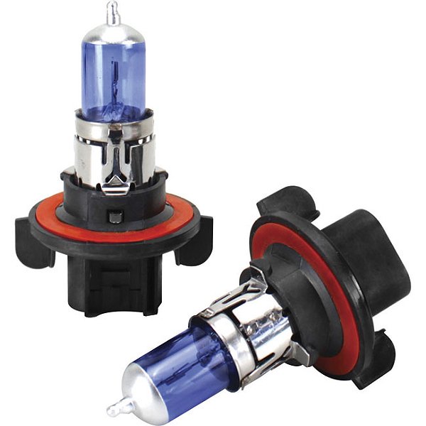 LÂMPADA HALOGENA SUPER BRANCA H13 12V 60/55W P26,4t