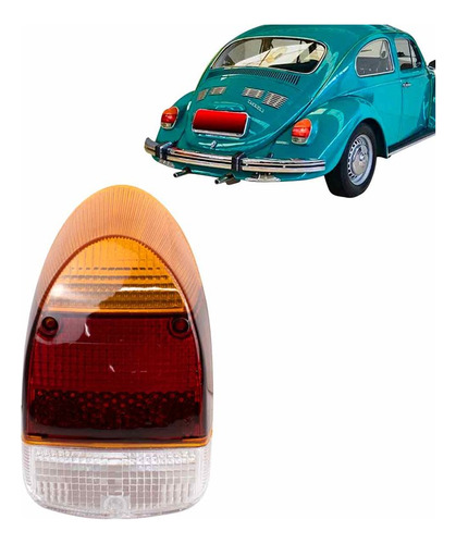 LENTE TRASEIRA VW 1300/1500 AMBAR