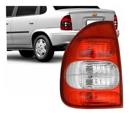 LANTERNA TRAS CORSA SEDAN/CLASSIC 00/10 RUBI LD