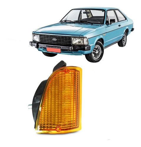 LANTERNA DIANT. CORCEL II 78/84 LE AMBAR