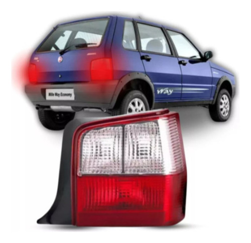 LANTERNA  TRAS UNO FIRE 04/13 LD RUBI