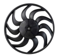 ELETROVENTILADOR FIORINO 01/07, STRADA/PALIO (S/AR) 96/00