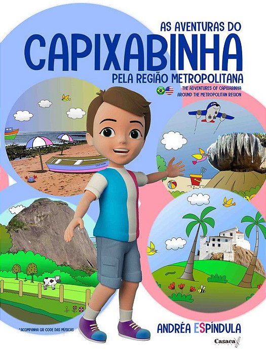 Livro As Aventuras do Capixabinha pela Região Metropolitana (2020) - Andrea Espindula