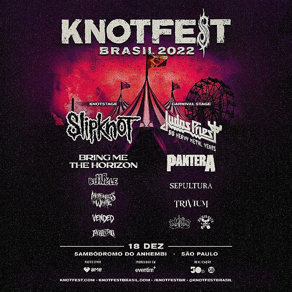 Knotfest Brasil 2022 - Bate e volta e Dayuse