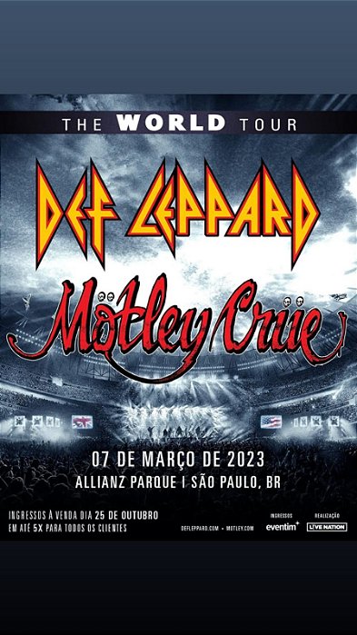 The World Tour - Def Leppard e Mötley Crüe