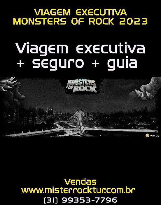 Monsters of Rock 2023 - 22 de Abril - São Paulo