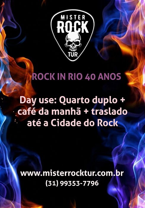 Day use quarto duplo - Rock in Rio 2024