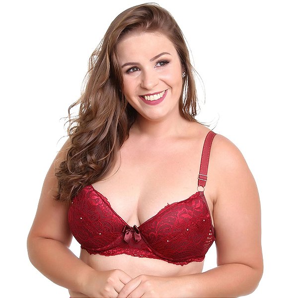 Sutiãn com Renda e Strass