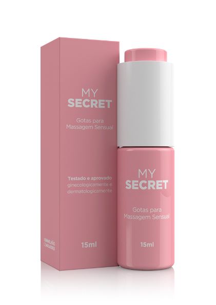 Gel Excitante Feminino My Secret em Gotas - 15ml