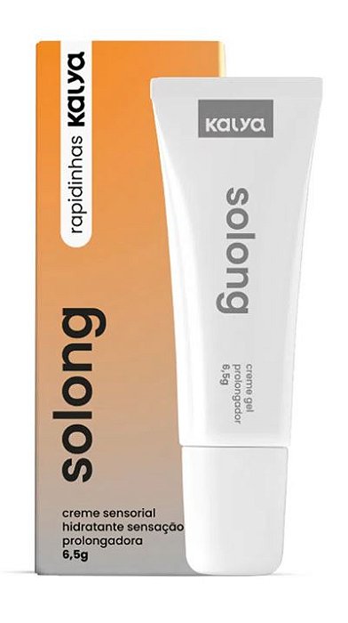 SOLONG GEL CREME SENSORIAL PROLONGADOR DE EREÇÃO 6,5G KALYA