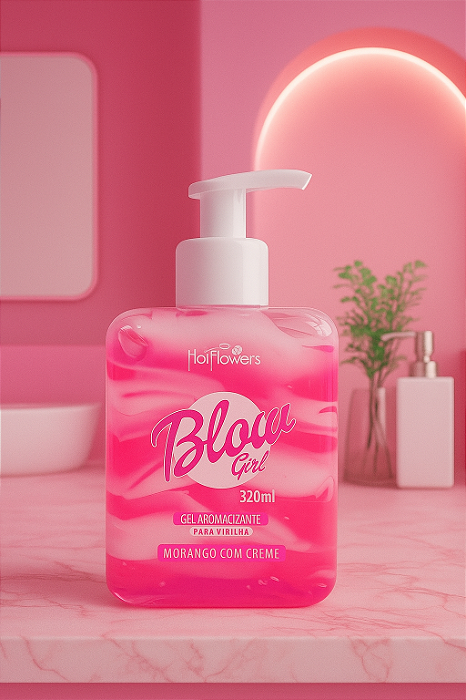 Blow Girl Gel Aromatizante Beijável para Virilha 320ml