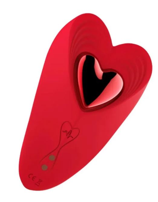 Vibrador de Calcinha com Imã - Coração via Aplicativo