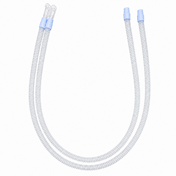 Circuito Respiratório e Para Anestesia em Silicone Infantil 15mm X 1,50m