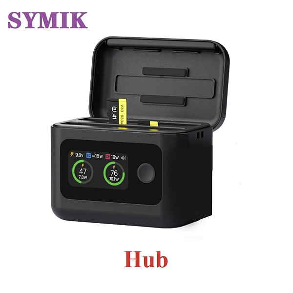 Hub Carregador Duplo Insta360 X5 - Symik