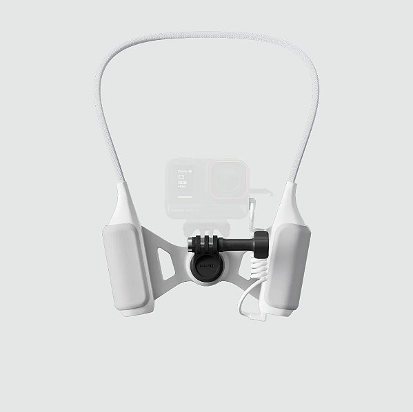 Suporte de Pescoço Insta360 com Bateria - Power Bank - FOMO Power Neck Mount