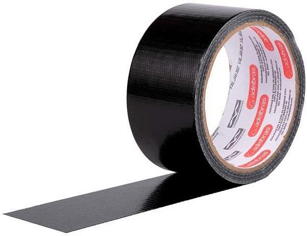 Fita Black Tape Adelbras 48mmx10m