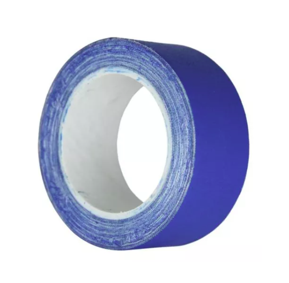 Fita Gaffer Tape Tecido Azul Tesa 19mm x 5m