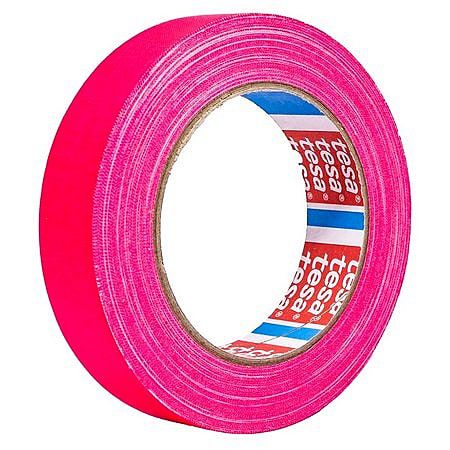 Fita Gaffer Tape Rosa Fluor 24mm x 25m