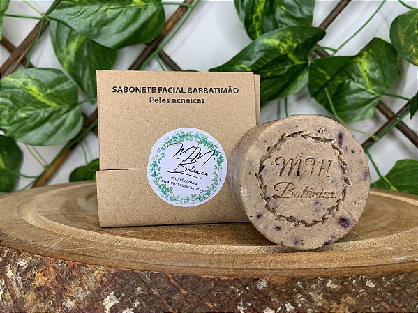 SABONETE FACIAL BARBATIMÃO (Pele Acneica)