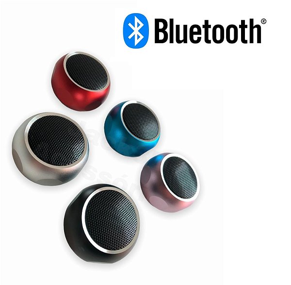 Caixinha Som Bluetooth Tws Metal Amplificada 3w Mini Speaker
