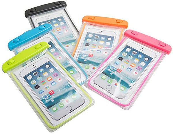 Capa Bolsa p Celulares A Prova D Água Impermeável universal