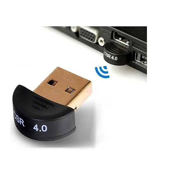 Adaptador Usb Bluetooth 4.0 Pc – Note – Windows 7 8 10