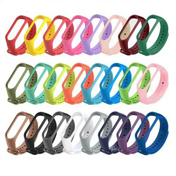 Pulseira para mi banda 4 e 3 de silicone