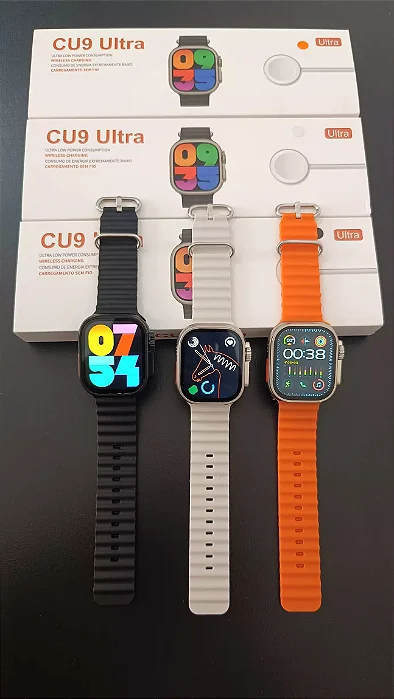 Smartwatch C9 Ultra 49mm Faz e Recebe Chamadas - Lançamento