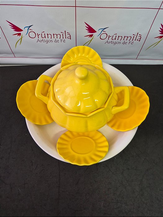 iba oxum 4 pratos 2 sopeiras