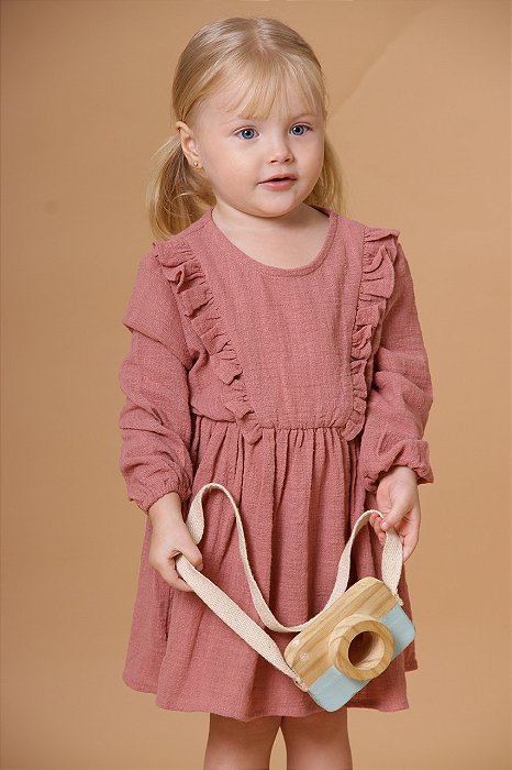 Vestido Chiara - Rosa