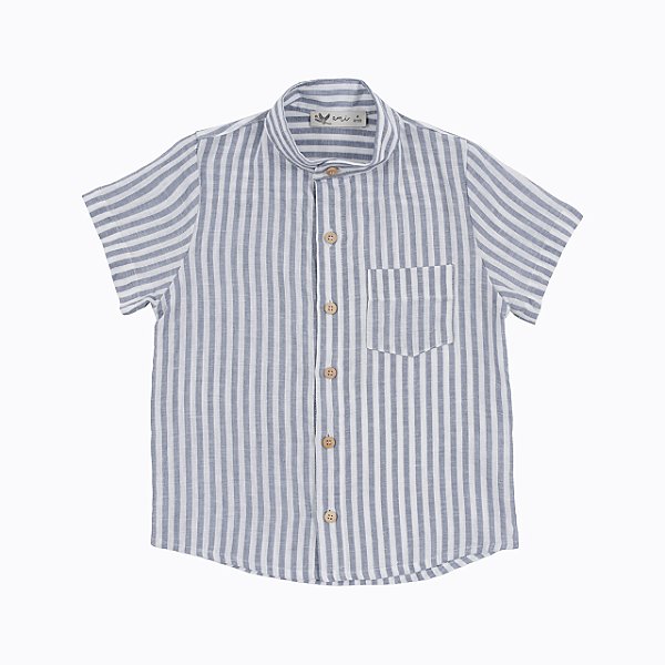 Camisa Tom - Listrado bleu