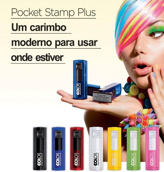 Carimbos Colop Pocket Printer.